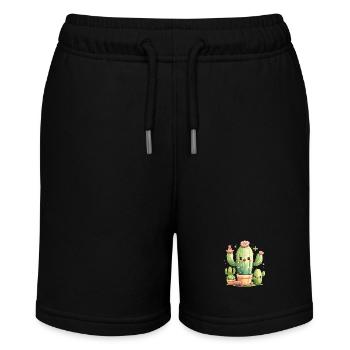 Famille de cactus joyeuse - Short bio MINI BOLTER Stanley/Stella Ado - noir - Devant
