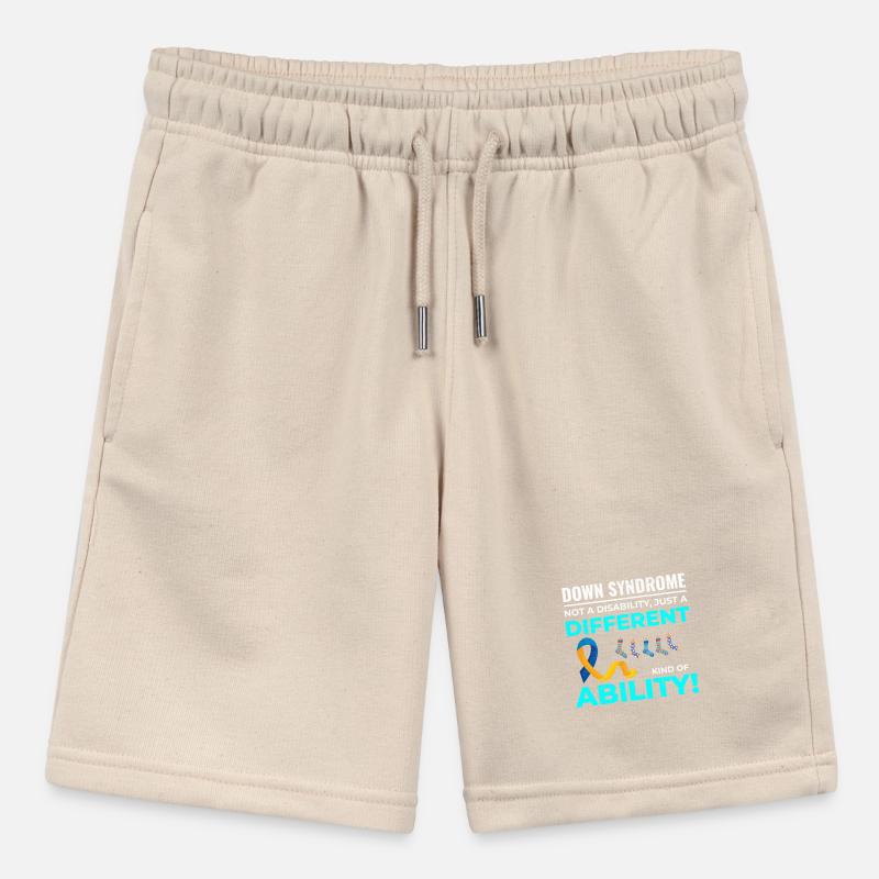 Down Syndrome Awareness Different Ability Stanley/Stella MINI BOLTER Organic Teen Jogging Shorts