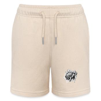 turtel black and white - Stanley/Stella Teenager Bio-Joggingshorts MINI BOLTER - Natur - Vorne