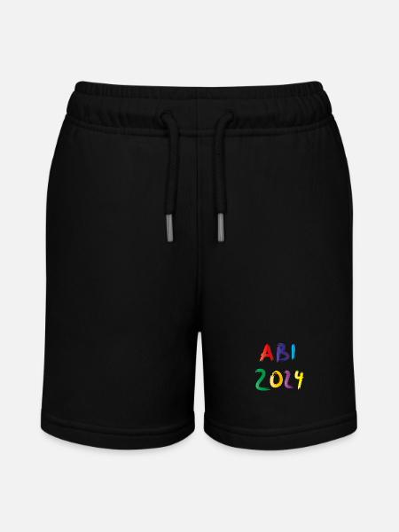 Abi 2024 - Stanley/Stella Teenager Bio-Joggingshorts MINI BOLTER - Schwarz