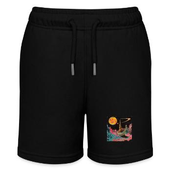 Planète - Short bio MINI BOLTER Stanley/Stella Ado - noir - Devant