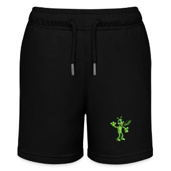 ET VERSPIELT - Stanley/Stella Teenager Bio-Joggingshorts MINI BOLTER - Schwarz - Vorne