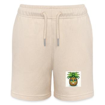 Ananas - Short bio MINI BOLTER Stanley/Stella Ado - écru doux - Devant