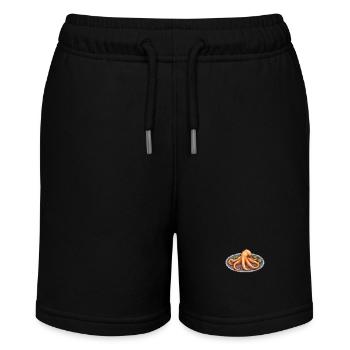 Octo-Pixel Plate - Stanley/Stella MINI BOLTER Organic Teen Jogging Shorts - black - Front