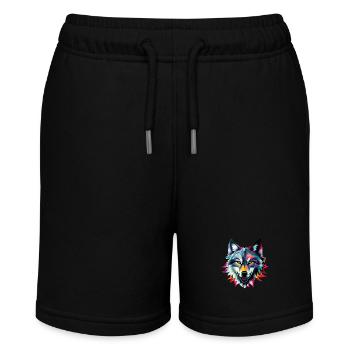 wolf - Stanley/Stella MINI BOLTER Organic Teen Jogging Shorts - black - Front
