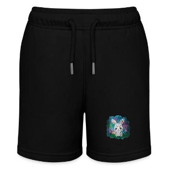 Osterhase Häschen Hase - Stanley/Stella Teenager Bio-Joggingshorts MINI BOLTER - Schwarz - Vorne