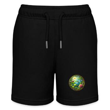 See Leben - Stanley/Stella Teenager Bio-Joggingshorts MINI BOLTER - Schwarz - Vorne
