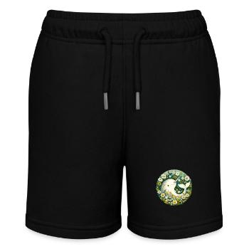 Narwhal - Stanley/Stella MINI BOLTER Organic Teen Jogging Shorts - black - Front