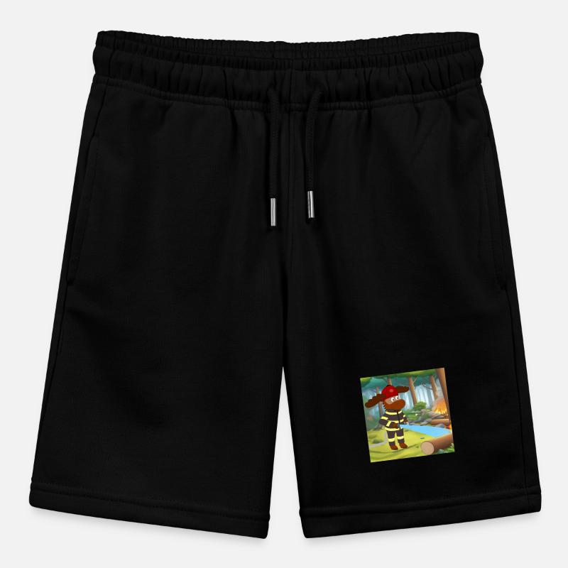 Eric as a firefighter Stanley/Stella MINI BOLTER Organic Teen Jogging Shorts