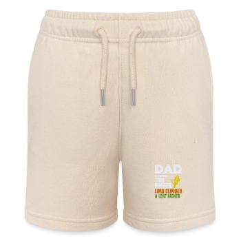 Baumpfleger Vater Baumchirurg Kletterer Klettertrimmer - Stanley/Stella Teenager Bio-Joggingshorts MINI BOLTER - Natur - Vorne