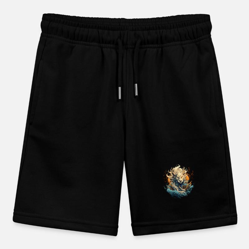 Löwengöttergeist Stanley/Stella Teenager Bio-Joggingshorts MINI BOLTER
