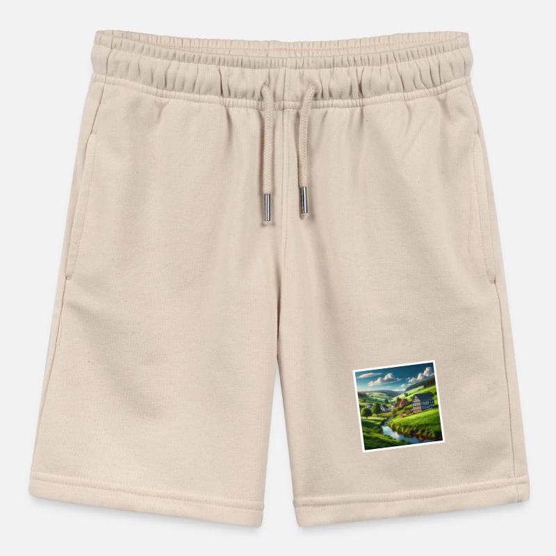 Typical Sauerland Stanley/Stella MINI BOLTER Organic Teen Jogging Shorts