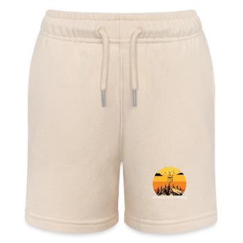 Adventure is calling - Stanley/Stella Teenager Bio-Joggingshorts MINI BOLTER - Natur - Vorne