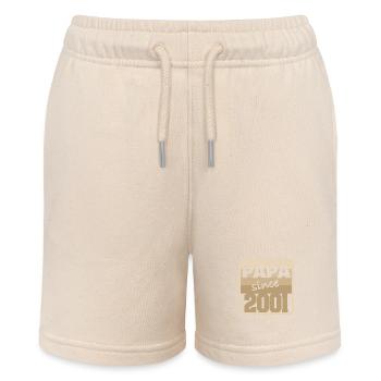 Father 2001 - Stanley/Stella MINI BOLTER Organic Teen Jogging Shorts - soft Ecru - Front