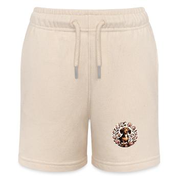 Weiner Hund - Stanley/Stella Teenager Bio-Joggingshorts MINI BOLTER - Natur - Vorne