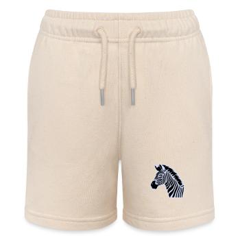 zebra - Stanley/Stella MINI BOLTER Organic Teen Jogging Shorts - soft Ecru - Front