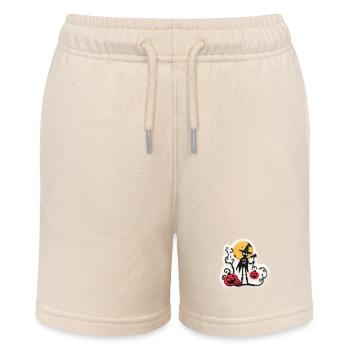 Spooky Halloween - Stanley/Stella MINI BOLTER Organic Teen Jogging Shorts - soft Ecru - Front