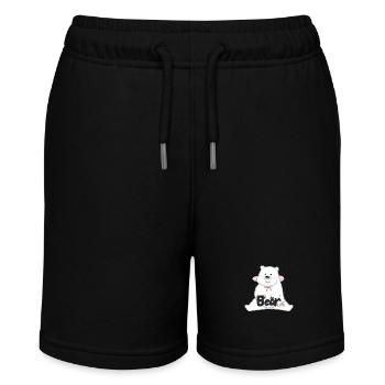 Bear - Stanley/Stella MINI BOLTER Organic Teen Jogging Shorts - black - Front