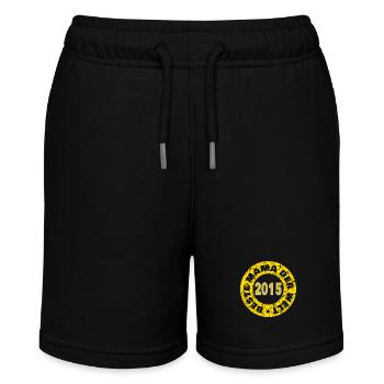 Muttertag 2015 - Stanley/Stella Teenager Bio-Joggingshorts MINI BOLTER - Schwarz - Vorne