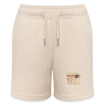 1970 - Stanley/Stella MINI BOLTER Organic Teen Jogging Shorts - soft Ecru - Front