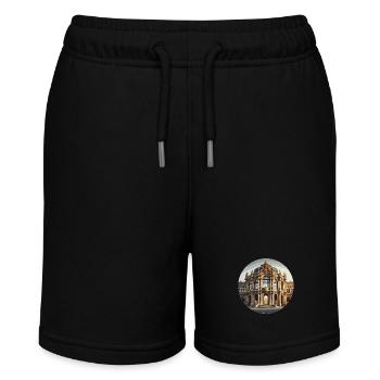 Zwinger Palace - Stanley/Stella Teenager Bio-Joggingshorts MINI BOLTER - Schwarz - Vorne
