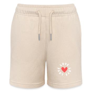 Logo - Love - Short bio MINI BOLTER Stanley/Stella Ado - écru doux - Devant