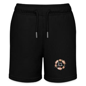 Team bride florale watercolor - assorti - Short bio MINI BOLTER Stanley/Stella Ado - noir - Devant