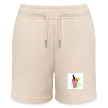 Sommerliche Erfrischung - Stanley/Stella Teenager Bio-Joggingshorts MINI BOLTER - Natur - Vorne