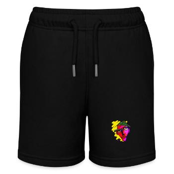 Maske - Stanley/Stella Teenager Bio-Joggingshorts MINI BOLTER - Schwarz - Vorne