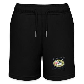 Cow - Stanley/Stella MINI BOLTER Organic Teen Jogging Shorts - black - Front