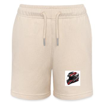 Helmets for racing drivers: aerodynamics and design - Stanley/Stella MINI BOLTER Organic Teen Jogging Shorts - soft Ecru - Front
