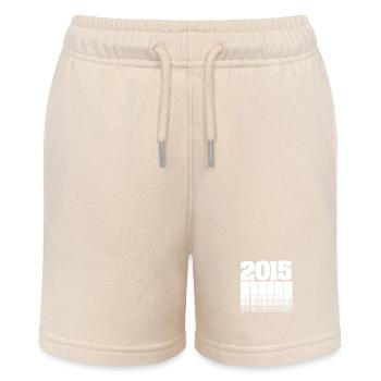 2015 - Stanley/Stella MINI BOLTER Organic Teen Jogging Shorts - soft Ecru - Front