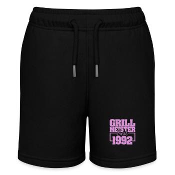 Barbecue 1992 - Stanley/Stella MINI BOLTER Organic Teen Jogging Shorts - black - Front