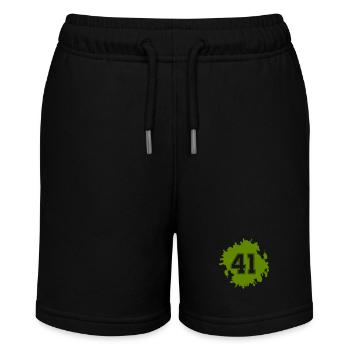 blob 41 - Stanley/Stella MINI BOLTER Organic Teen Jogging Shorts - black - Front