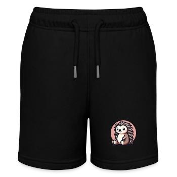Hérisson fond rose - Short bio MINI BOLTER Stanley/Stella Ado - noir - Devant