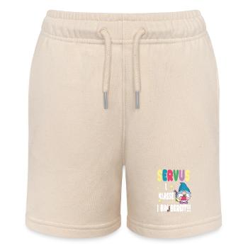 Design amusant pour la rentrée bavaroise - Short bio MINI BOLTER Stanley/Stella Ado - écru doux - Devant