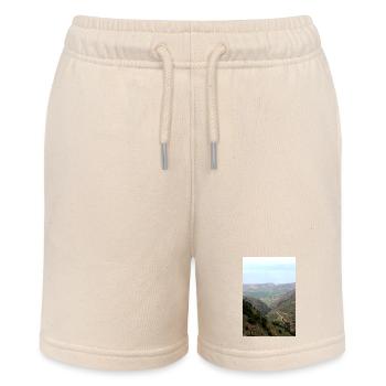 Berg Berge Berglandschaft Poster - Stanley/Stella Teenager Bio-Joggingshorts MINI BOLTER - Natur - Vorne