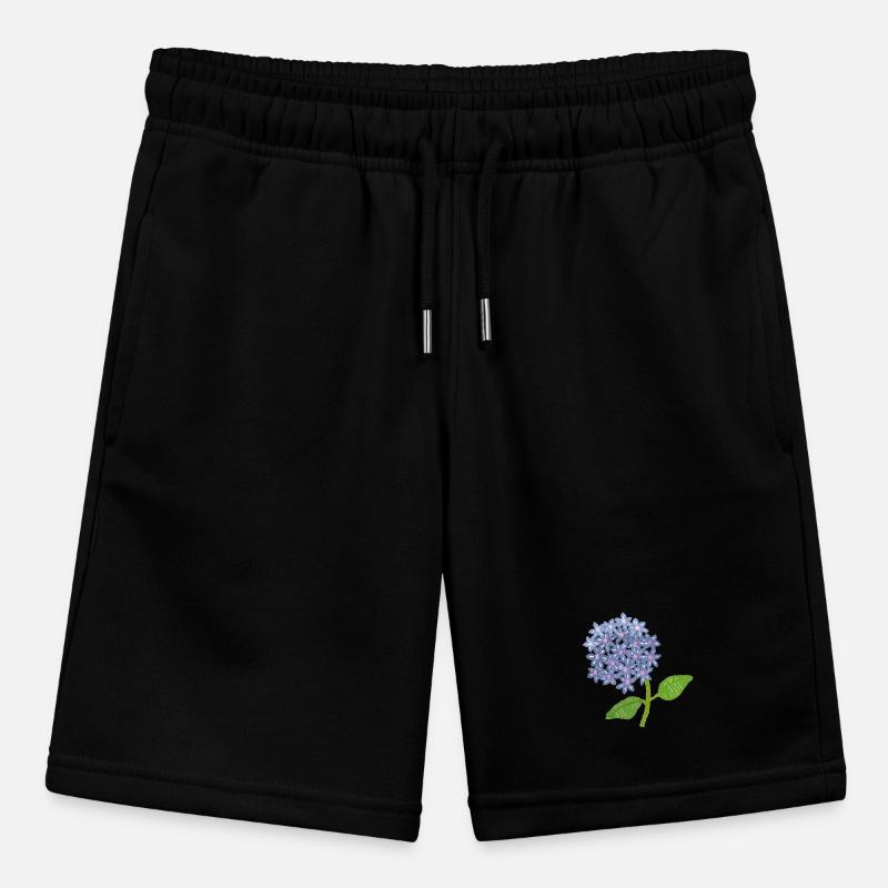 gestickte Hortensie Stanley/Stella Teenager Bio-Joggingshorts MINI BOLTER
