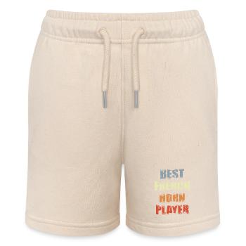 Best French Horn Player - Stanley/Stella MINI BOLTER Organic Teen Jogging Shorts - soft Ecru - Front
