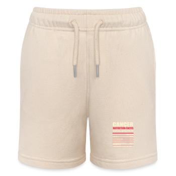 Crab - Stanley/Stella MINI BOLTER Organic Teen Jogging Shorts - soft Ecru - Front