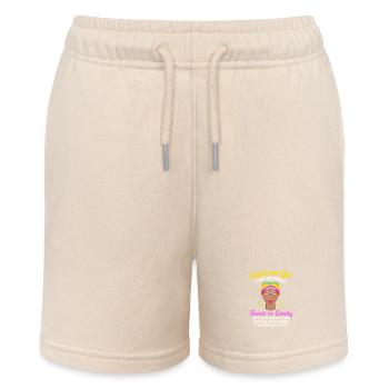 Sternzeichen Steinbock - Stanley/Stella Teenager Bio-Joggingshorts MINI BOLTER - Natur - Vorne