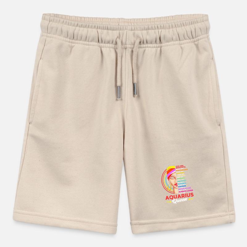 Sternzeichen Wassermann Stanley/Stella Teenager Bio-Joggingshorts MINI BOLTER