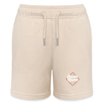 Boxer Hund - Stanley/Stella Teenager Bio-Joggingshorts MINI BOLTER - Natur - Vorne