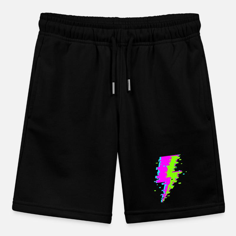 Psychedelic Digital Beam Stanley/Stella MINI BOLTER Organic Teen Jogging Shorts