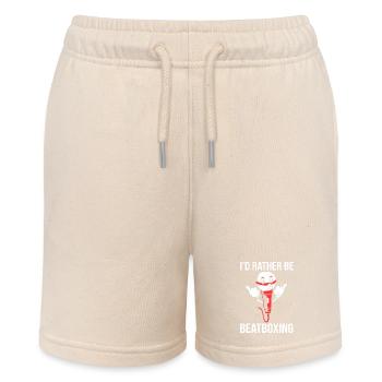Beatbox - Stanley/Stella MINI BOLTER Organic Teen Jogging Shorts - soft Ecru - Front