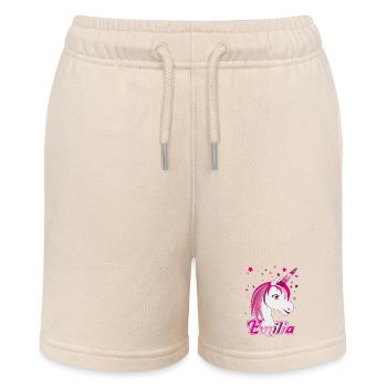 Emilia, Mädchenname, Lieblingsname - Stanley/Stella Teenager Bio-Joggingshorts MINI BOLTER - Natur - Vorne