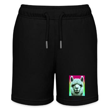 Alpaca - Stanley/Stella MINI BOLTER Organic Teen Jogging Shorts - black - Front