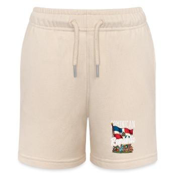 Drapeau de la République dominicaine Dom Rep Pride - Short bio MINI BOLTER Stanley/Stella Ado - écru doux - Devant