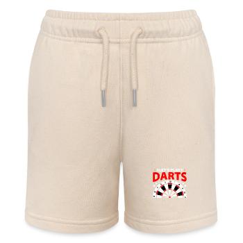 Darts Player 180 Dart - Stanley/Stella MINI BOLTER Organic Teen Jogging Shorts - soft Ecru - Front