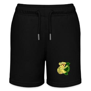 koala e 277 - Stanley/Stella Teenager Bio-Joggingshorts MINI BOLTER - Schwarz - Vorne